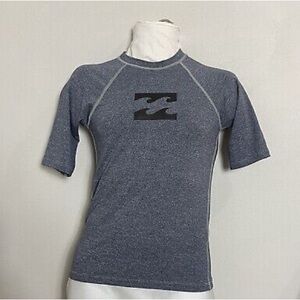 Billabong Boys Blue Rash Guard Shirt